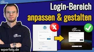 WordPress Login Bereich anpassen (2026): Logo, Hintergrund, Schrift, Farben ändern / einrichten...