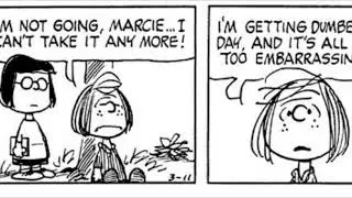 Peanuts: Peppermint Patty бросает школу (по просьбе @calebbusing6171)