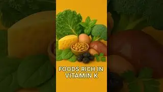 Продукты, богатые витамином К #ВитаминК #ЗдоровоеПитание #СоветыПоПитанию