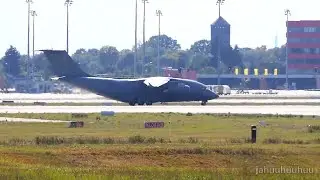 Antonov An-178 - UR-EXP; Takeoff Leipzig/Halle (EDDP)