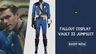 #Takerlama Deluxe Fallout Vault 33 Suit for Men #vault33 #moviecostume #mensclothing #fallout