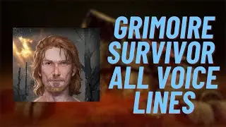 Dead by Daylight: Grimoire Survivor All Voice Lines! (Fanmade)