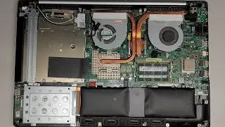 ASUS N550JK Q550L Disassembly RAM SSD Hard Drive Upgrade LCD Screen Battery Replacement Repair