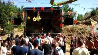 Krama Live Teil 2 - Forrest Explosion Sommernachtstraum 11.08.2012, Kieskuhle Zapel