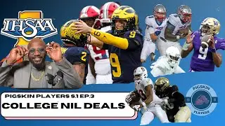 🤑College NIL Deals, 1 game 912 Rushing Yards I crazy 🤯 | Pigskin Players| S.1 EP.3s