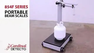 854F Series Portable Beam Scales Demo Video