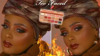 CALIENTE! Too Faced Gingerbread Extra Spicy Palette Tutorial!