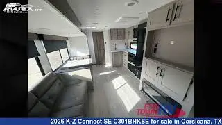 Stunning 2026 K-Z Connect SE Travel Trailer RV For Sale in Corsicana, TX | RVUSA.com