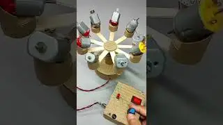 Carnival ride 🚀 new latest thrill project #viral #shorts #project #science #experiment #dcmotor