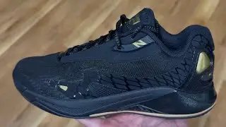 New Balance Kawhi 4 Transcend Greatness Black Gold Basketball Shoes