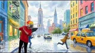 Weather Song for Kids 🌧️❄️🍃 | Rainy, Snowy & Windy Day Song | Learn Weather