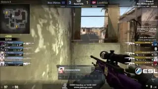 &Ouml;yk&uuml;meister's insane boost & insane flick through the smoke | Nox Melos vs Lun4ticz