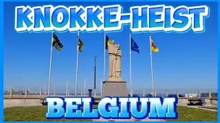 Knokke-Heist, one of the famous seaside resorts in Belgium. (March 2025)