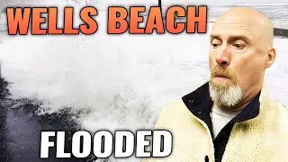Wells Beach Maine Flooding 12-18-2023 | Wells Beach Homes Flooded | Wells Beach Real Estate