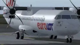 Eurolot SP-LFB livery / textures for ATR 72-500 Flight1 promo video