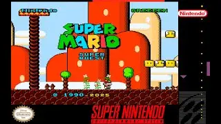 Super Mario Super Quest (Demo 2) (2025) | Прохождение | SMW Romhack