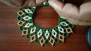 SKYS BEADS CREATIONS  - # 372 - REARRANGEABLE BEADED RANGOLI, NEW, PART 1...