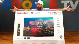 MELHOR Google TV com BOM Pre&ccedil;o? THOMSON QLED Plus 4K Ultra HD