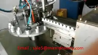 Glue filling capping machine automatic bottle loading