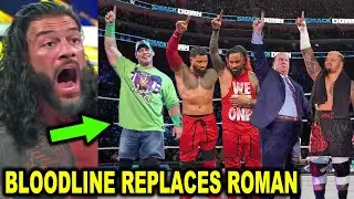 Roman Reigns Replaced by The Bloodline with John Cena - WWE News