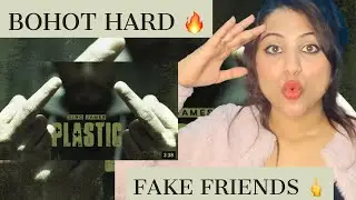 Plastic - Dino James (Official Video )Reaction |Prod. by Bluish Music |Sanjana Purohit |