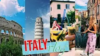 ROME&FLORENCE&VENICE&PISA TRAVEL VLOG! Justanordinargirl10