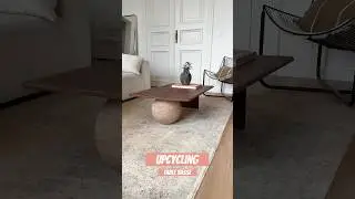 J&rsquo;ai upcycl&eacute; l&rsquo;ancienne table basse de ma voisine ♻️🫶🏼