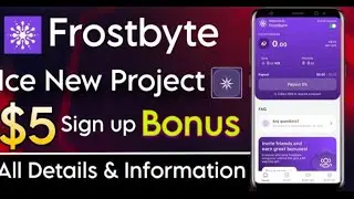 Frostbyte App | How to make account frostbyte | how to earn money in Frostbyte #ice #icemining