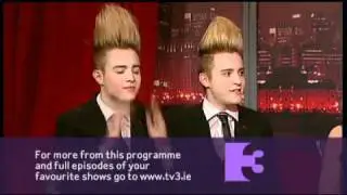 Jedward on politics | TV3's Friday Late w/ Vincent Browne
