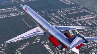 RED Air Flight 203 - Crash Animation