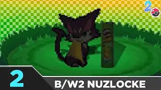 Pokemon Black 2 BLIND Nuzlocke [#2] Touching grass and making friends