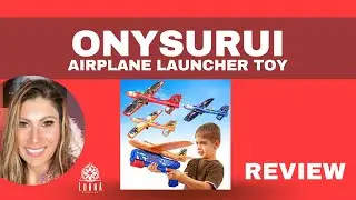ONYSURUI 3 Pack Airplane Launcher Toy, 12.6