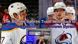 Buffalo Sabres Trade Casey Mittlestadt to Colorado Avalanche for Bowen Byram