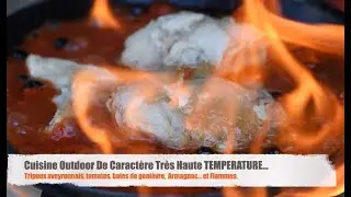 Tripoux Tomates Geni&egrave;vre Armagnac Rocket Stove