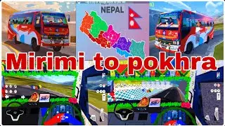 Maylu bus game mirimi to pokhra 