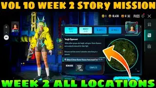 Pubg New State - Vol 10 - Week 2 Story Missions Location 😍 Week 2 Story Missions All Location Pubg