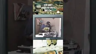 Rob Swift (of the X-Ecutioners) scratch session at the Fat Beats 6th Avenue grand opening Aug. 1996.