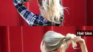 See the Difference! Pony-O vs Hair Tie! No More Ripping Your Hair Out!