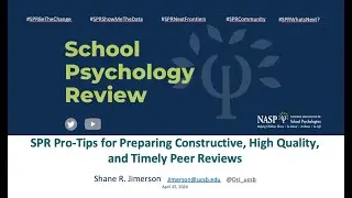 Pro Tips For Constructive, High Quality, Timely Peer Reviews SPR