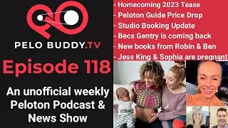 Pelo Buddy TV #118 - Peloton Homecoming 2023 Tease, Studio Booking Update, Guide Price Drop & more