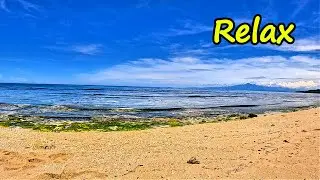 White Sand Beach 🌊 Ocean Waves for Sleep, Study & Meditation | Nature Sounds PH