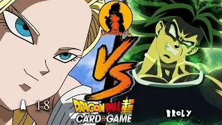 #DBSCGaDIARIO #17 ANDROID 18 vs BROLY (LOMACHU)