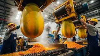 Papaya Production Process Explained | Factory to Juice Bottling