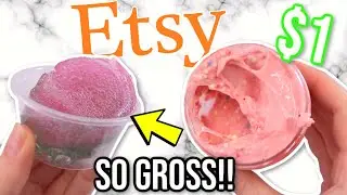$1 ETSY SLIME REVIEW! Is It Worth It?!