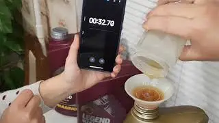 Тест заморозка и текучесть масел -24  Маннол и Лукоил Люкс часть 2