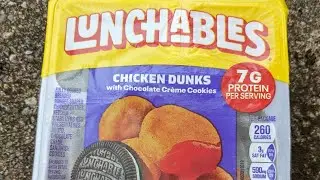 Eating Chicken Dunks Lunchables in the Big 26