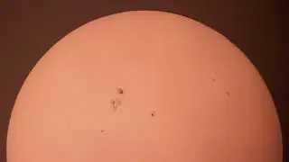 Soleil - Explore Scientific 127 ED - 8 Novembre 2025