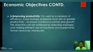 Business Studies :Class 11th Business, Trade&Commerce Objectives Of Business ~&copy;R.S. Group of Schools