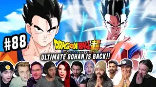 ВЕРНУЛСЯ ГОХАН ВЕЛИКОЛЕПНЫЙ!! ⚡РЕАКЦИОННАЯ СБОРКА 🐲Dragon Ball Super Episode 88 (Dragon Ball)