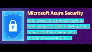CORS   Storage Security | Understanding CORS rule and How the Vary Header is set